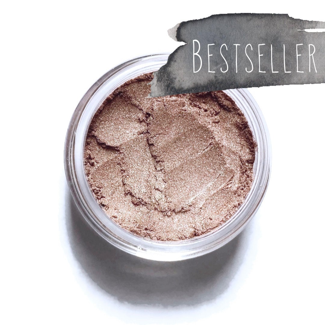 Rose Gold - Metallic Rose-Gold Vegan Mineral Lidschatten | Rosa Augenfarbe Grausamkeit Frei Make-Up Schimmern von simplicitycosmetics