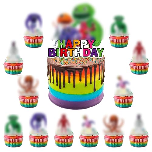 25 Stück Tortendeko, simyron Einhorn Cupcake Deko, Tortendeko, Kuchendeko, Cake Topper, Tortendeko Mädchen, Muffin Deko von simyron