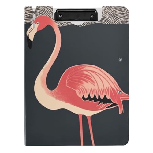 Faltbare Klemmbretter Flamingo Japanischer Stil Rot A4 Klemmbrett Folio Horizontal und Vertikal Doppelclips Büro Klemmbrett mit Hardcover Faltbare Klemmbretter Flamingo Japanischer Stil Rot A4 Klemmbrett Folio Horizontal und Vertikal Doppelclips Büro Klemmbrett mit Hardcover von siphylline
