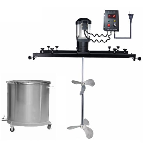 sjdoPulse Pneumatischer Farbmischer, Elektrischer Rührer, 2000-W-Farbmischer, Mischmaschine Mit Halterung, Für Tintenlöser-Rührwerk von sjdoPulse