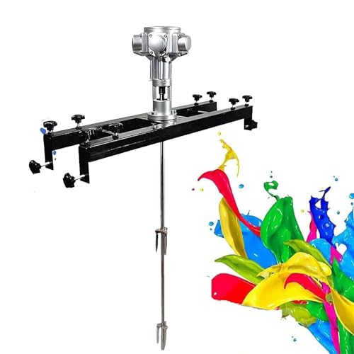 sjdoPulse Pneumatischer Farbmischer, Pneumatischer Halterungsmischer, Automatische Farbrührmaschine Aus Edelstahl, Farbmischwerkzeug Mit Luftrührwerk von sjdoPulse