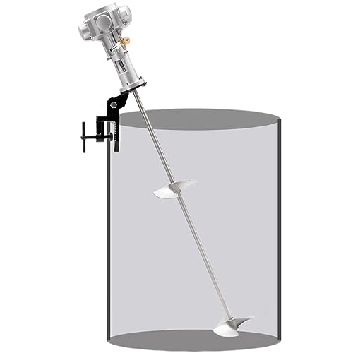 sjdoPulse Pneumatischer Farbmischer, Tankfass-Clip, Farbrührer, Pneumatischer Rührer, Luftrührer, Farbmischwerkzeug, Beschichtungsmischmaschine von sjdoPulse