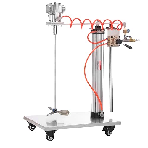 sjdoPulse Pneumatischer Farbmischer Farbmischmaschine, Pneumatische Mischmaschine, Automatischer Hubluftrührer, Zum Mischen Von Farbbeschichtungen von sjdoPulse