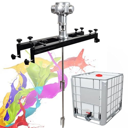 sjdoPulse Pneumatischer Farbmischer-Rührer, Elektrische Tankmischmaschine, Kommerzielle Farbrührmaschine Mit Halterung, Farbmischgerät von sjdoPulse