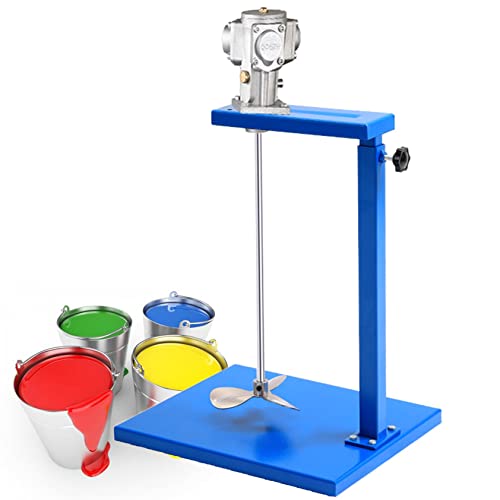 sjdoPulse Pneumatischer Halterungsmischer, Farbrührmaschine Halterung Luftrührer Farbmischwerkzeug 5 Gallonen/20L Automatischer Hub-Farbrührer von sjdoPulse