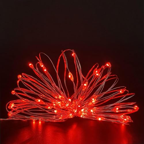 skelo 50LEDS Lichterkette RED von skelo