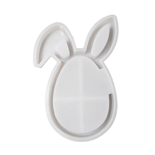 Skyrabbiter Silikonform Ostern Hase Silikon Gießform Ostern Silikonform Osterei Gipsformen zum Gießen Osternhase Epoxidharz Formen Giessformen Silikon Ostern für Handwerk (B) von skyrabbiter