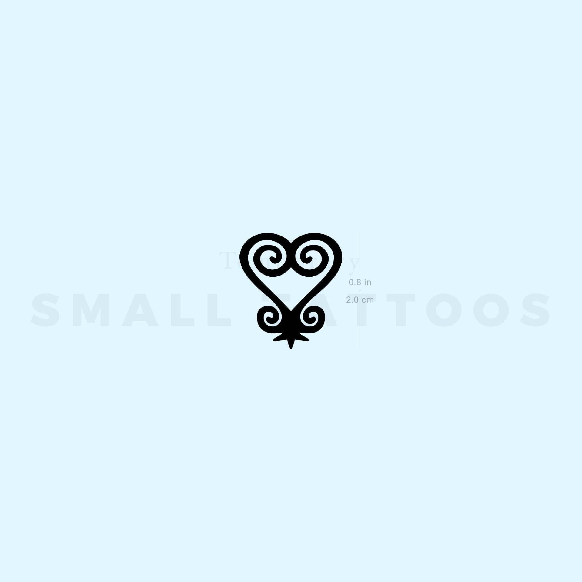 Sankofa Temporäres Tattoo | 3Er Set von smalltattoos