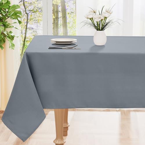 Smiry Tischdecke, Polyester, 140 x 200 cm, Grau von smiry