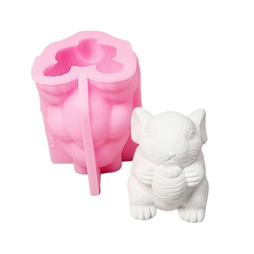 Silikonformen für 3D-Kaninchen-Figuren, Tierstatue, Silikonformen für Epoxidharzherstellung, Gipsdekoration Silikonformen für 3D-Kaninchen-Figuren, Tierstatue, Silikonformen für Epoxidharzherstellung, Gipsdekoration von sodeber