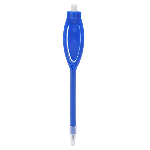 sojupcal 10 Stück Golf Scoring Bleistift Clip Golf Zubehör Game Pen Scoring mit Radiergummi Stift Set Golf Marker, ovaler Griff mit Clip, geeignet für Golfaktivitäten (Blue) von sojupcal