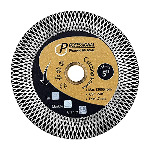 125mm Super Tile Cutting Disc Diamond Blade for Cutting and Grinding Granite Marble Porcelain Tiles von solidure