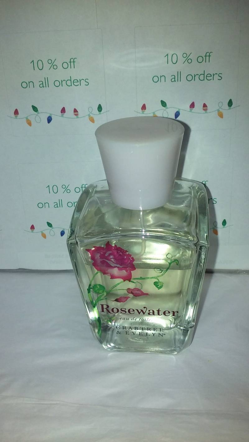 Crabtree Evelyn Rosewater Edt 3, 4 Oz 80% Voll Keine Box von somersetantiques1