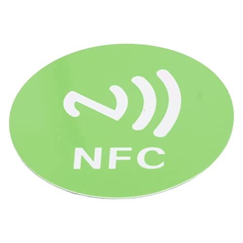 NFC-Kartenanhänger, CUID-Chip, leicht, störungsfrei, NFC-Aufkleber für NFC-fähige Geräte, Grün, 20 Stück von soobu