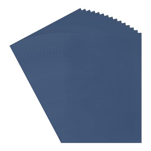 sourcing map 30 Blatt marineblauer Karton, 22,9 x 27,9 cm, 110 g/m² dickes Druckerpapier für Bastelarbeiten, Einladungen, Kartenherstellung, Scrapbooking, Zeichnen von sourcing map