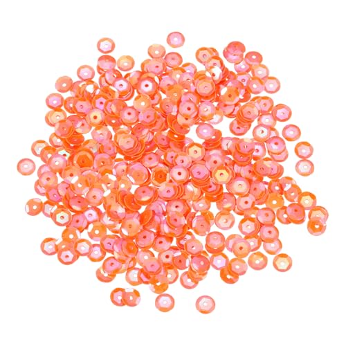 sourcing map Lose Pailletten, 5 mm, silberfarbene Rückseite, Stickerei-Pailletten für Schmuckherstellung, Basteln, Nähen, AB Orange-Gelb, 2000 Stück sourcing map Lose Pailletten, 5 mm, silberfarbene Rückseite, Stickerei-Pailletten für Schmuckherstellung, Basteln, Nähen, AB Orange-Gelb, 2000 Stück von sourcing map