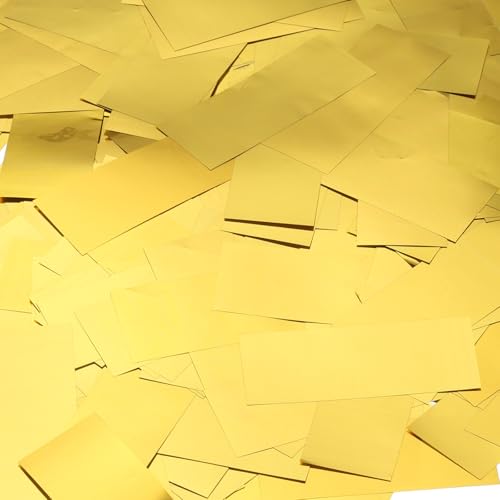 sourcing map Metallisches Gold-Konfetti, Happy Birthday-Tischstreu-Konfetti für Bastelarbeiten, Duschen, Geschlechtsoffenbarung, Dekoration, Kuchen, Hochzeit, Party, Zubehör, 200 g von sourcing map