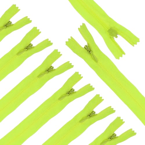 sourcing map Nylon-Spiralreißverschlüsse, Nr. 3, geschlossenes Ende, Trennung, Jacken-Reißverschlüsse, Großrahmen, Ersatz für Schneider, Nähtaschen, Bastelzubehör, Hellgrün, 10 Stück sourcing map Nylon-Spiralreißverschlüsse, Nr. 3, geschlossenes Ende, Trennung, Jacken-Reißverschlüsse, Großrahmen, Ersatz für Schneider, Nähtaschen, Bastelzubehör, Hellgrün, 10 Stück von sourcing map