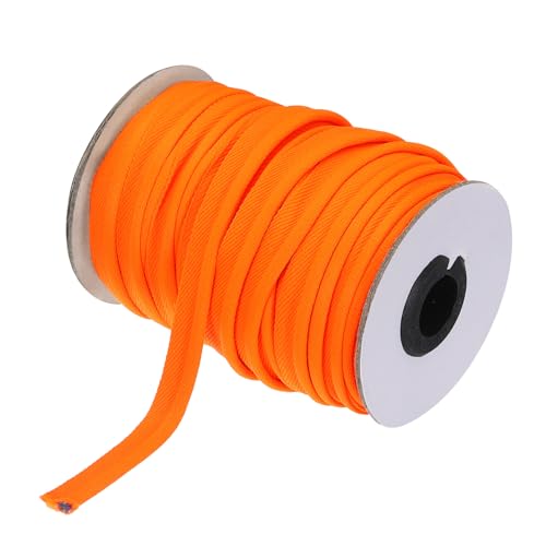 sourcing map Paspel Kordel-Besatz 30 Yards 1/2" Paspel Band zum Nähen DIY Handwerken Stoffkante Trimmen Orange von sourcing map