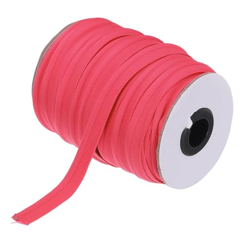 sourcing map Paspel Kordel-Besatz 30 Yards 1/2" Paspel Band zum Nähen DIY Handwerken Stoffkante Trimmen Rot von sourcing map