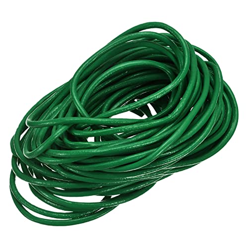 sourcing map Rund Lederschnur 11 Yards 10 Meter 3mm Lederband Flechtschnur Schnur Lederriemen für Geldbörse Handtasche Schnürsenkel Basteln Kunsthandwerk Armband Herstellung Dunkel Grün sourcing map Rund Lederschnur 11 Yards 10 Meter 3mm Lederband Flechtschnur Schnur Lederriemen für Geldbörse Handtasche Schnürsenkel Basteln Kunsthandwerk Armband Herstellung Dunkel Grün von sourcing map