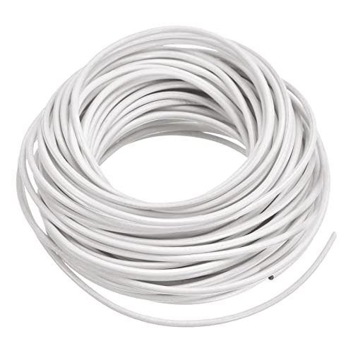 sourcing map Rund Lederschnur 11 Yards 10 Meter 2mm Lederband Flechtschnur Schnur Lederriemen für Geldbörse Handtasche Schnürsenkel Basteln Kunsthandwerk Armband Herstellung Rein Weiß sourcing map Rund Lederschnur 11 Yards 10 Meter 2mm Lederband Flechtschnur Schnur Lederriemen für Geldbörse Handtasche Schnürsenkel Basteln Kunsthandwerk Armband Herstellung Rein Weiß von sourcing map