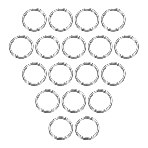 sourcing map Spaltringe, 0,1 cm dick, 0,7 cm Außendurchmesser, 304 Edelstahl, offener Biegering, solide Schlüsselanhänger-Schlaufe, Schnalle für Schlüsselanhänger, Autoschlüssel, 120 Stück sourcing map Spaltringe, 0,1 cm dick, 0,7 cm Außendurchmesser, 304 Edelstahl, offener Biegering, solide Schlüsselanhänger-Schlaufe, Schnalle für Schlüsselanhänger, Autoschlüssel, 120 Stück von sourcing map