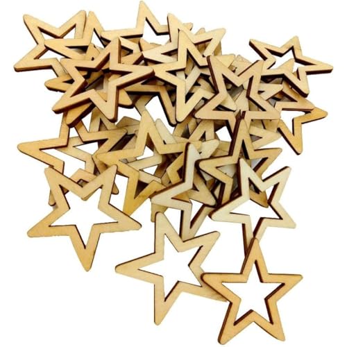 25 Stück 50 mm unlackierte hohle Holzformen für Handwerk, DIY-Projekte 25 Stück 50 mm unlackierte hohle Holzformen für Handwerk, DIY-Projekte von sporful