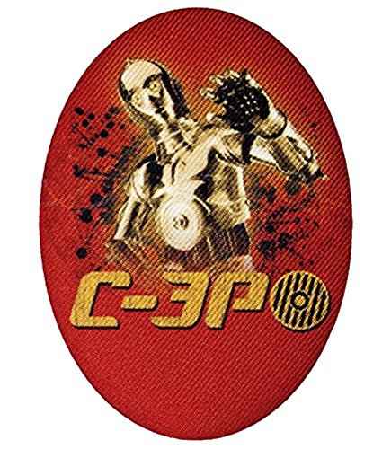 stickerfactory Star Wars - C-3PO - Aufnäher Aufbügler Flicken Applikation Patch - ca. 8 x 11 cm von stickerfactory