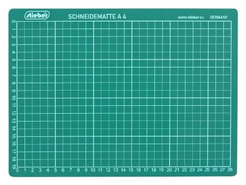 Schneidunterlage A 4 ca. 22 x 30 cm "selbstheilend" von stieber
