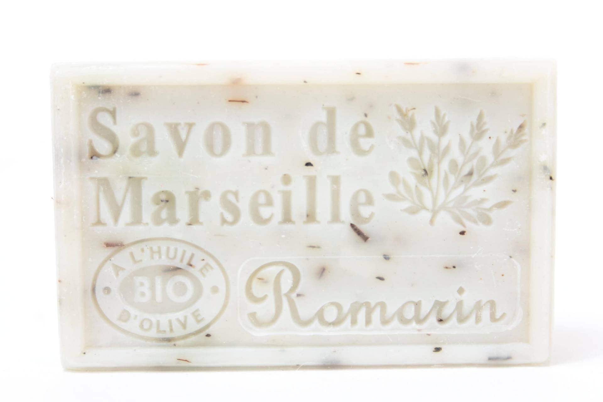 Savon De Marseille Rosmarin Marseiller Seife Bio 125G Naturseifen von strandholzshop