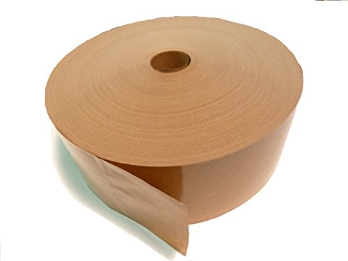 Sufe 50mm Nassklebeband, 200m, 60g/m², Braun, ohne Wickelkern, für Aquarellpapier von sufe