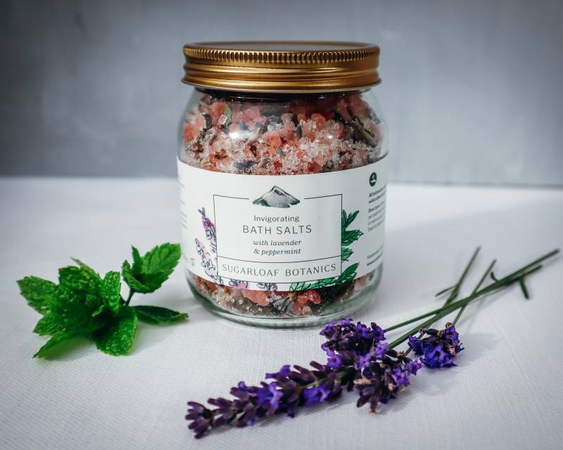 Lavendel Und Pfefferminz Badesalz von sugarloafbotanics