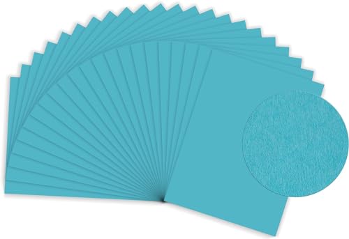 Sumico Fotolkarton DIN A3 50 Bogen I Bastelpapier 300g/m² I dickes Ton-Papier zum Basteln & Malen Malgrund I Bastel-Pappe umweltfreundlich verpackt I Bastelkarton (Hellblau) von sumico