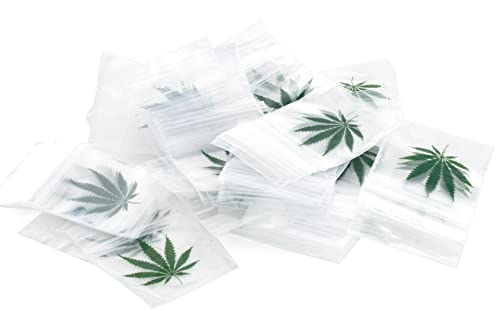 100 Baggies 40x40mm - Extra stabile Tütchen mit Druckverschluss (100 Stk, 40x40mm) von sunmondo