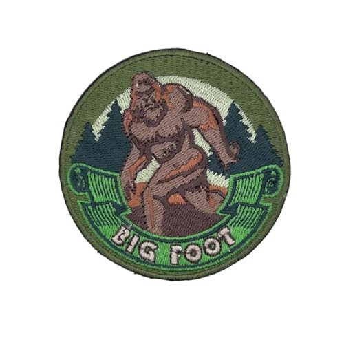 Bigfoot – Mythologische Kreaturen und griechische Götter – besticktes Reiseabzeichen zum Aufbügeln – Sammlung von Mythen, Märchen, Kreaturen und Legenden von supersenter