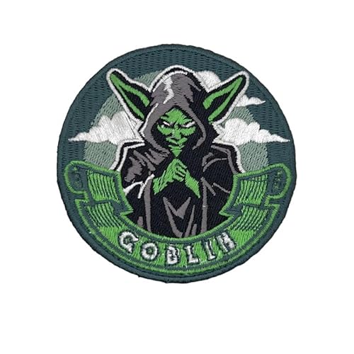 Goblin – Mythologische Kreaturen und griechische Götter – besticktes Reiseabzeichen zum Aufbügeln – Sammlung von Mythen, Märchen, Kreaturen und Legenden von supersenter