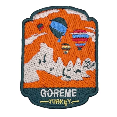 Goreme – Global International Park Patch Souvenir – besticktes Reiseabzeichen zum Aufbügeln auf Stoff – Major National Park Collection von supersenter