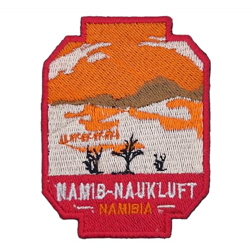 Namib-Naukluft – Global International Park Patch Souvenir – besticktes Reiseabzeichen zum Aufbügeln auf Stoff – Major National Park Collection von supersenter