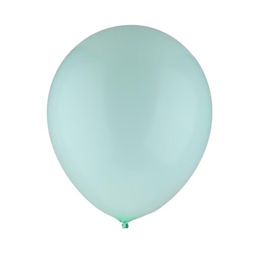 susiodeu 10er Set Partyballons Latex Partyballons Latex Geburtstagsballons für Geburtstagsfeier Geburtstagsdekorationen für Frauen, Blaugrün, 5 Zoll von susiodeu