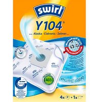 4 swirl® MicroPor® Plus Y 104 Staubsaugerbeutel von swirl®