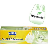 swirl® Biomüllbeutel 2093954006 10,0 l grün, 10 St. von swirl®