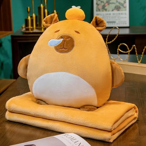 tYuNBd Dekokissen Kissen Capybara Auto Kissen Puppe Kinder Geburtstagsgeschenk 40CM 1 von tYuNBd