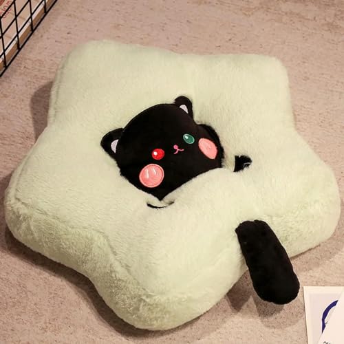 tYuNBd Kreative Katze Plüsch Umarmung Kissen Spielzeug Plüsch Cartoon Meteor Sofa Schlafzimmer Kissen Wohnkultur Mädchen Kinder 40CM 2 von tYuNBd