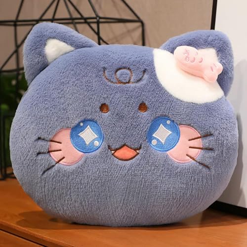 tYuNBd Niedliche Katze Plüsch Spielzeug Cartoon Plüsch weich warm Kissen Schlafkissen Kinder Mädchen Geschenk Geburtstag 30CM 1 von tYuNBd