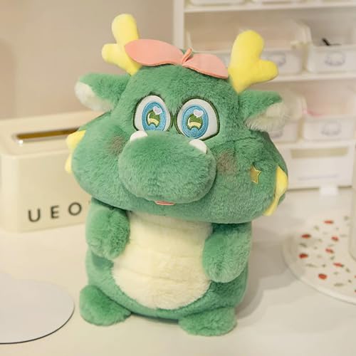 tYuNBd Niedliche mollige Drache Plüschtier Kawaii Tier Karikatur große Nase Dinosaurier Puppe Kinder Spielzeug Mädchen Geschenk Geburtstag 28cm 1 von tYuNBd