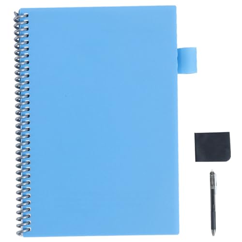 OfficeProducts Erlöses Notizbuch, 11,3 x 8,3 Zoll A4 Dry -Löschen -Notizbuch, wiederverwendbares Notizbuch mit Stift und Radiergummi, tragbares Whiteboard -Notizbuch für Business Home Office von tddouck