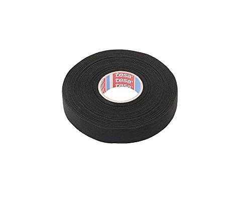 Tesa 51026 19mm x 25m Hitzebeständig PET-Gewebeband Isoband Klebeband von Motorraumkabelsätzen von tesa