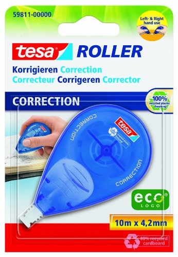 Tesa 59811-00000-00 Korrekturroller Einweg 4.2mm Sideway Blister von tesa