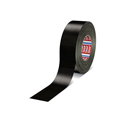 Tesa T46511250S Klebeband 4651 Premium, 50 m x 12 mm, Schwarz von tesa